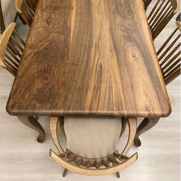 Loon Peak® Walnut Dining Table | Wayfair